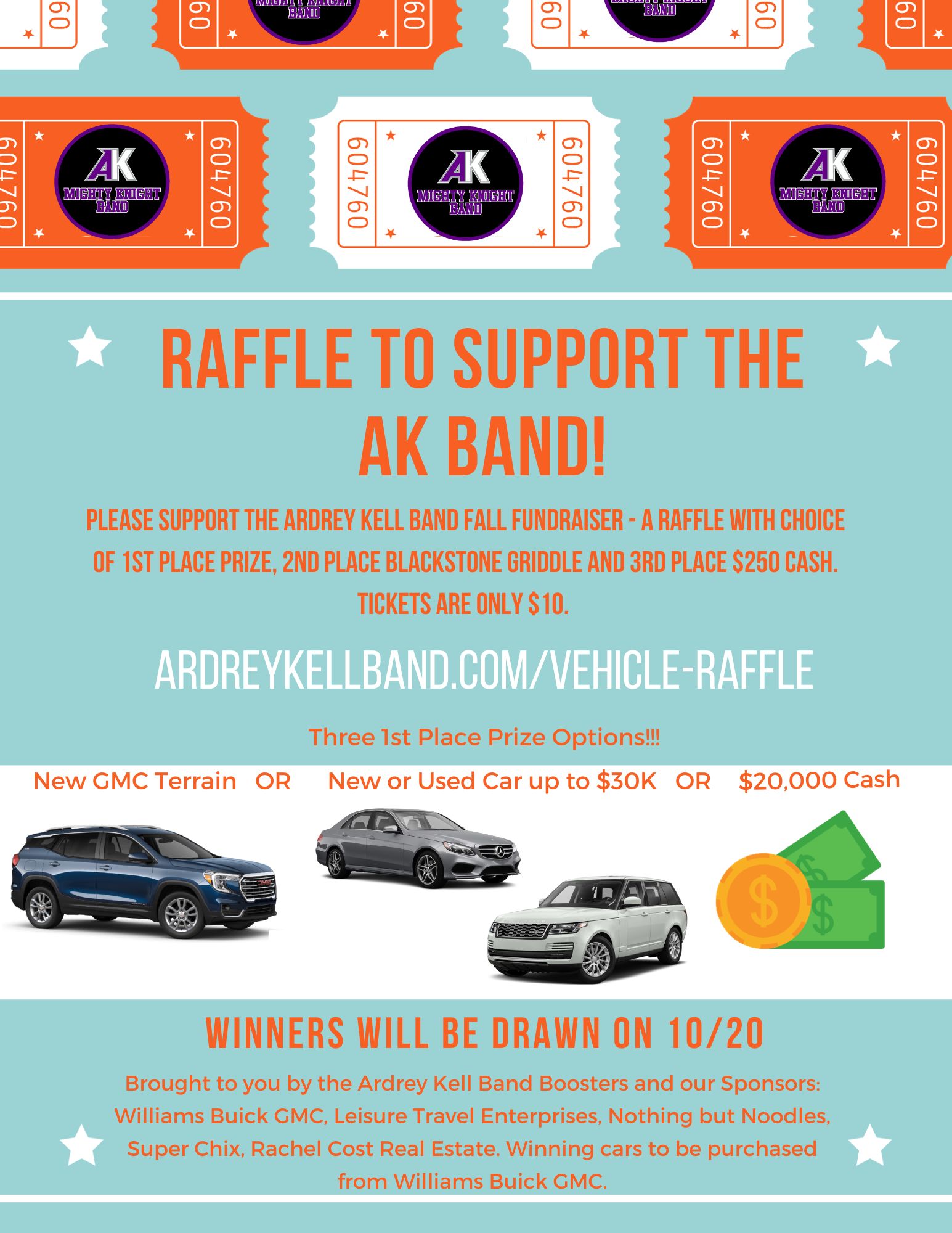  AK Band Raffle